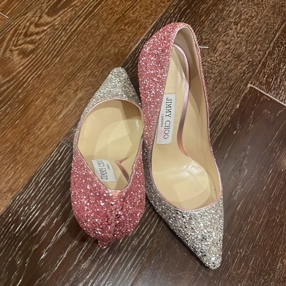 Jimmy choo Romy glittery pumps - Picture 2 of 7